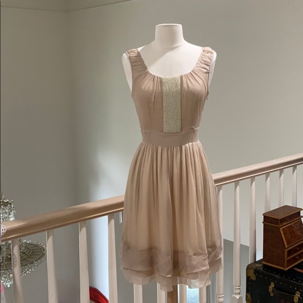 Nude dress